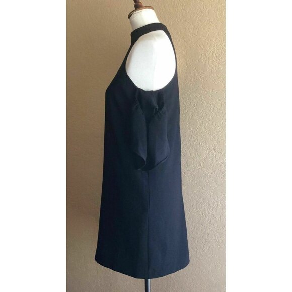 Nasty Gal Womens Black Ginny Halter Cold Shoulder - Picture 10 of 11